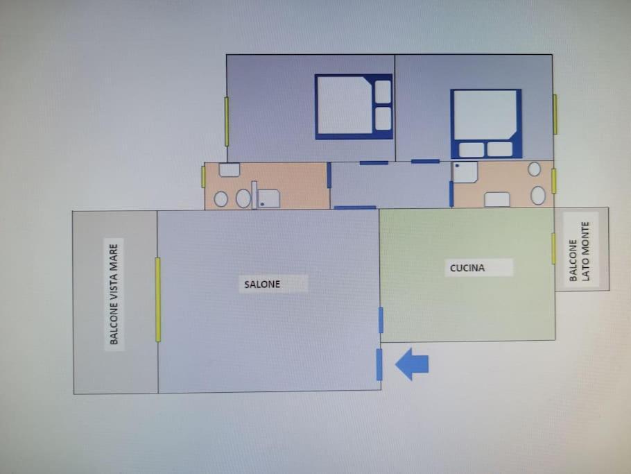 La Suite Di Annamaria Al 167 - Porto Santo Stefano מראה חיצוני תמונה
